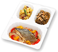 健康三彩の料理画像